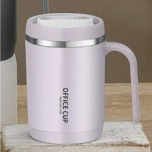 1pc Random Color Stainless Steel Coffee Mug